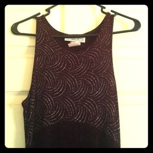 Burgundy formal dress