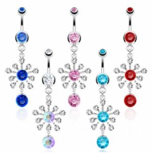 New sunburst belly rings