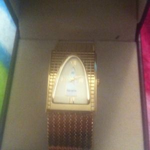 NWOT Jules jurgensen gold watch