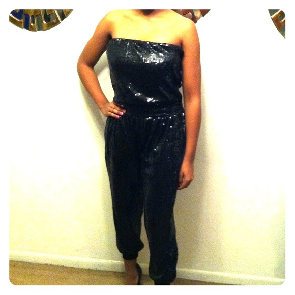 BeBe glitter jumpsuit