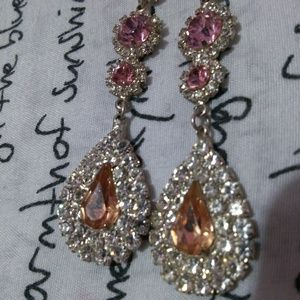 Drop Diamond Earring