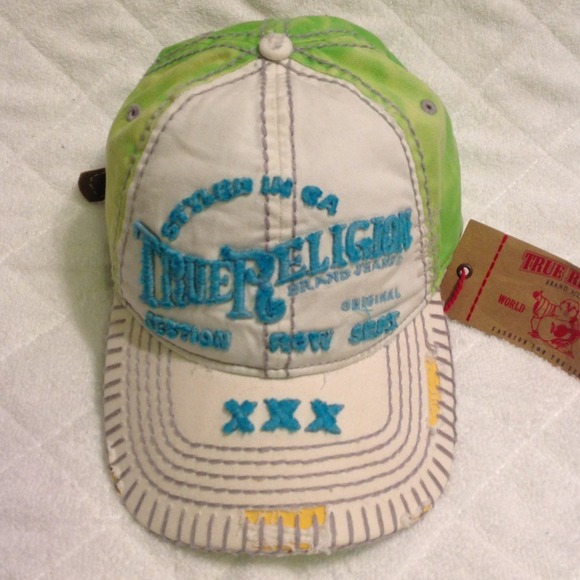 True Religion | Men's Triple X Cap | Green