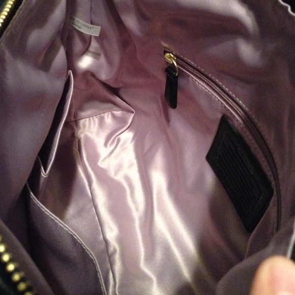 β SOLD ββοΈ Coach Black Gathered Leather Madison βοΈ - Picture 4 of 4