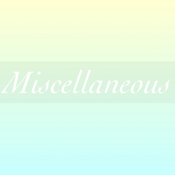 Miscellaneous
