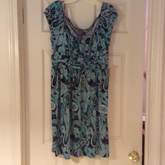 NWT Muse dress with cap sleeves