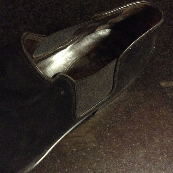 Tods suede black loafers - Picture 3 of 4