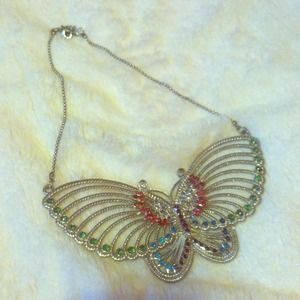 Butterfly necklace