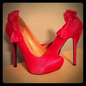 Charlotte Russe Red Stiletto JUST REDUCED PRICE!