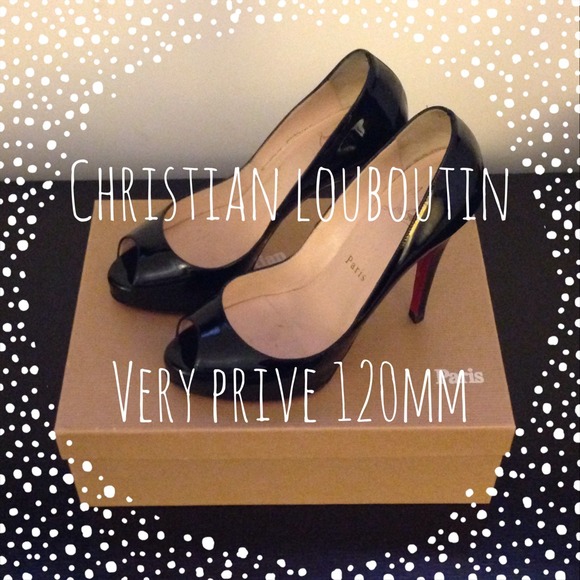 Christian Louboutin Very Prive 120mm-PRICE REDUCED - Picture 1 of 4
