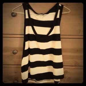 Urban Outfitters B&W Striped Tank