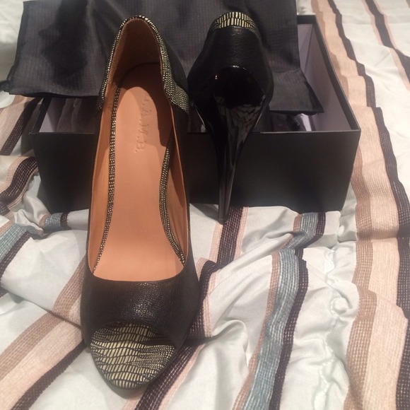L.A.M.B. Shoes - ✂️Price⬇️✂️New L.A.M.B black peep toe pump size 9