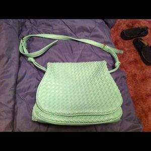 Seafoam colored bag