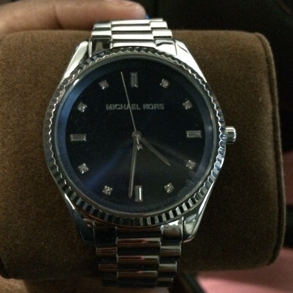 SOLD 💯 Authentic Silver Michael Kors Watch
