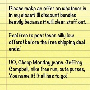 Moving Sale! Make offers, even low ones!