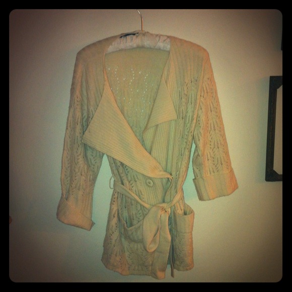 Marc by Marc Jacobs Pointelle Sweater Cardigan