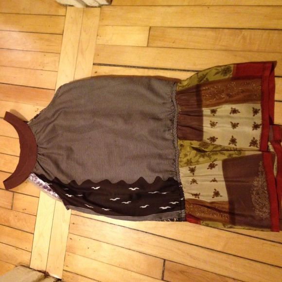Unique  top or dress ! Depending on taste !