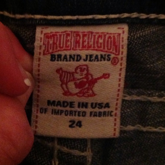 **AUTHENTIC** True Religion size 24 - Picture 4 of 4