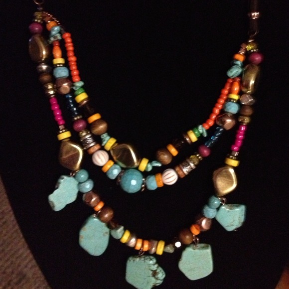 SOLD Locally!!!Multicolor Bead Set - Picture 2 of 2