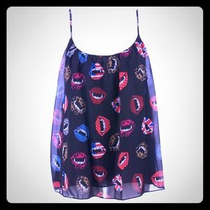 🆕 Iron Fist "Bite Me!" chiffon tank