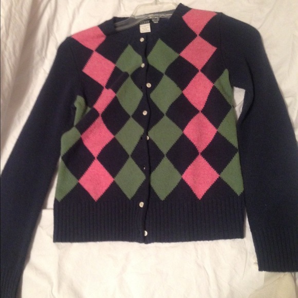 J. Crew Women's Size Small Argyle Sweater