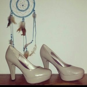 Nude high heels by Madden Girl