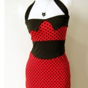 50's vintage inspired pinup dress.