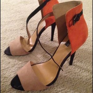 Zara sandal heels