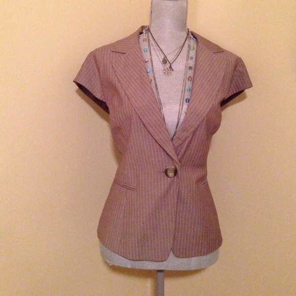 Ann Taylor Short Sleeve Blazer