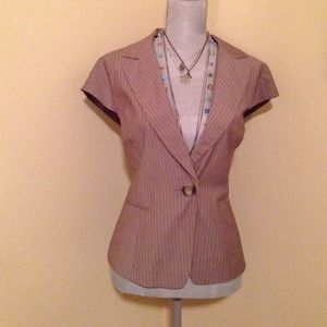 Ann Taylor Short Sleeve Blazer