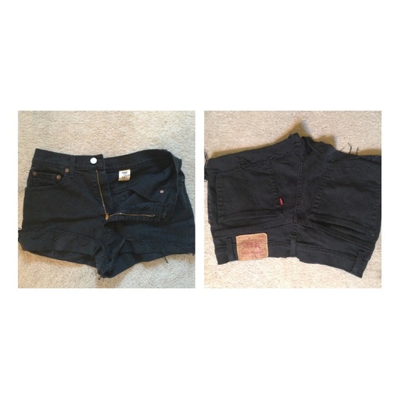 Levi's High Waist Shorts