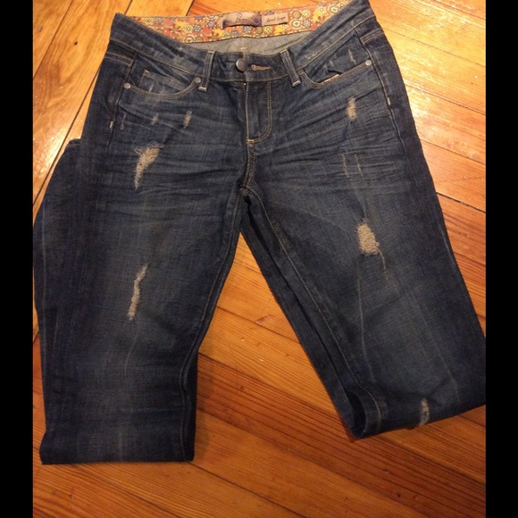 NWT Paige Laurel Canyon boot cut jeans sz26