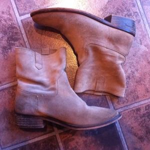 Zara Shoes - Zara Suede Short Boots Zara Shoes - Zara Suede Short Boots