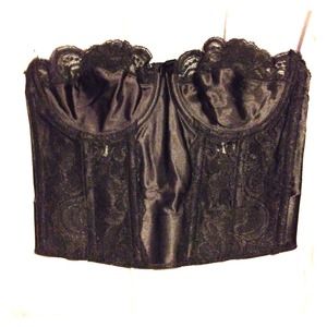 Black bustier/bralet