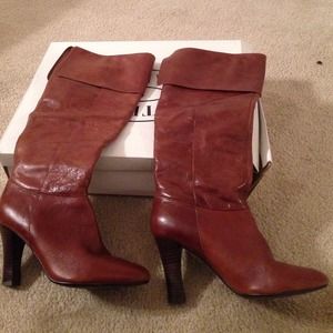 Steve Madden Heidi brown leather boot