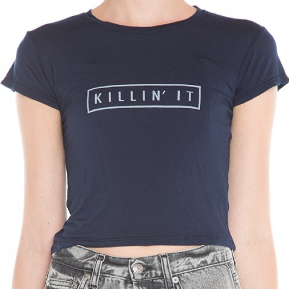 ❌❌SOLD❌❌Brandy Melville Carolina Killin It tee
