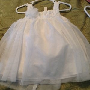 Cream Baby Dress