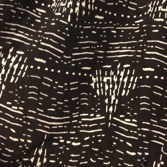 Black and White Printed Joggers - Picture 2 of 4