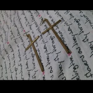 Cross Earrings