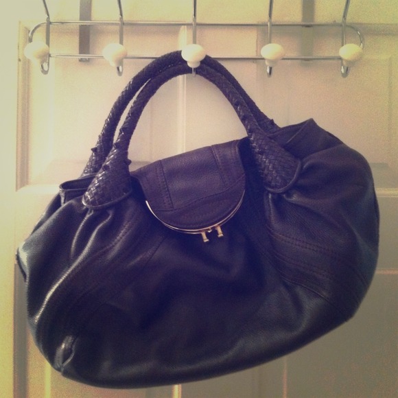 Brown Fendi Spy Bag