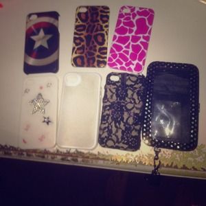 All the cases are 1$ but the cheetah one is sold