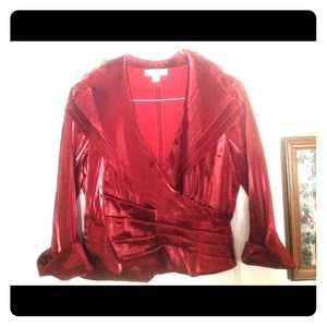 Coldwater Creek Holiday Party Blouse