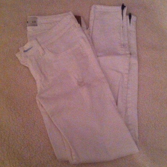 White jeans