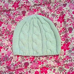 ⛔️SOLD⛔️ Pastel Green Knit GAP Beanie