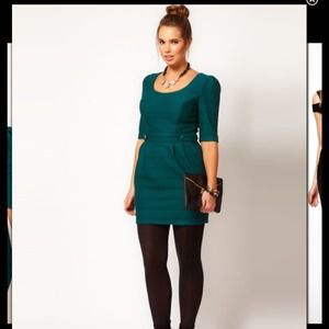 ** SOLD ** NWT Asos CURVE Pencil Dress in BLACK