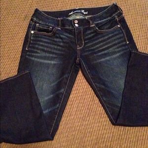 American Eagle Artist Crop Jeans -size 10
