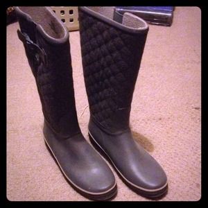 Sperry rain boot - grey