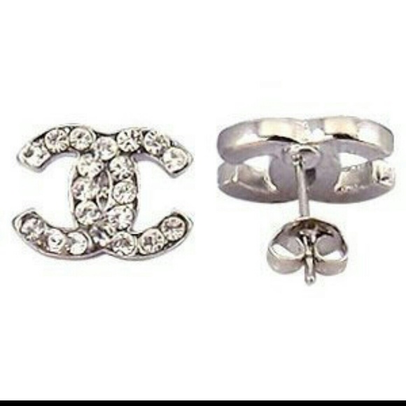 C C earrings--free giftbox