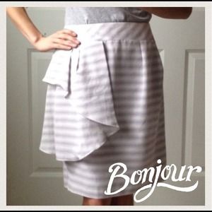 Anthropologie | Side Peplum Skirt