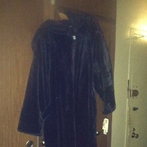 Donnybrook long fur coat