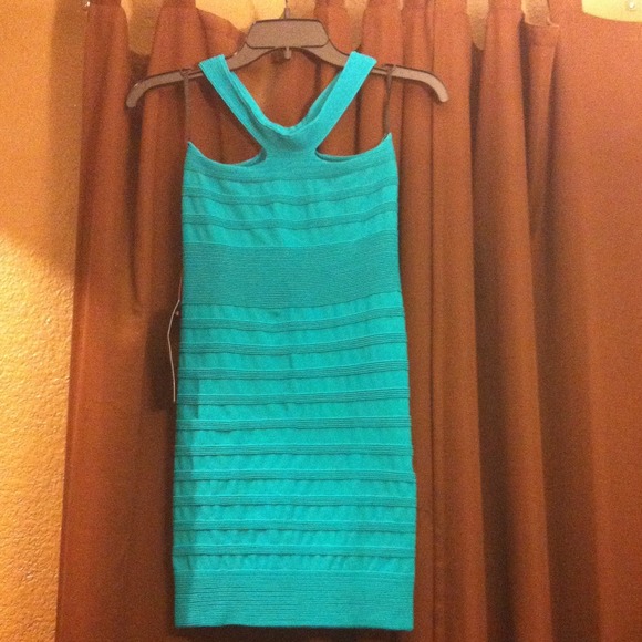 Bebe halter dress